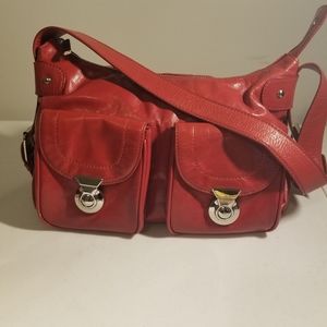 Red Leather Handbag